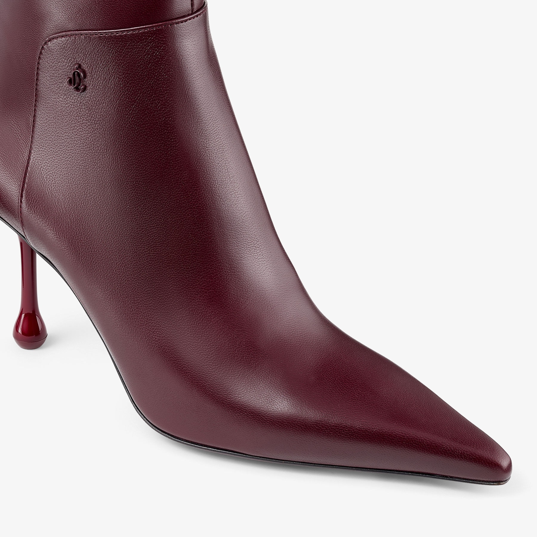 Cycas Ankle Boot 80
Garnet Black Nappa Leather Ankle Boots - 4