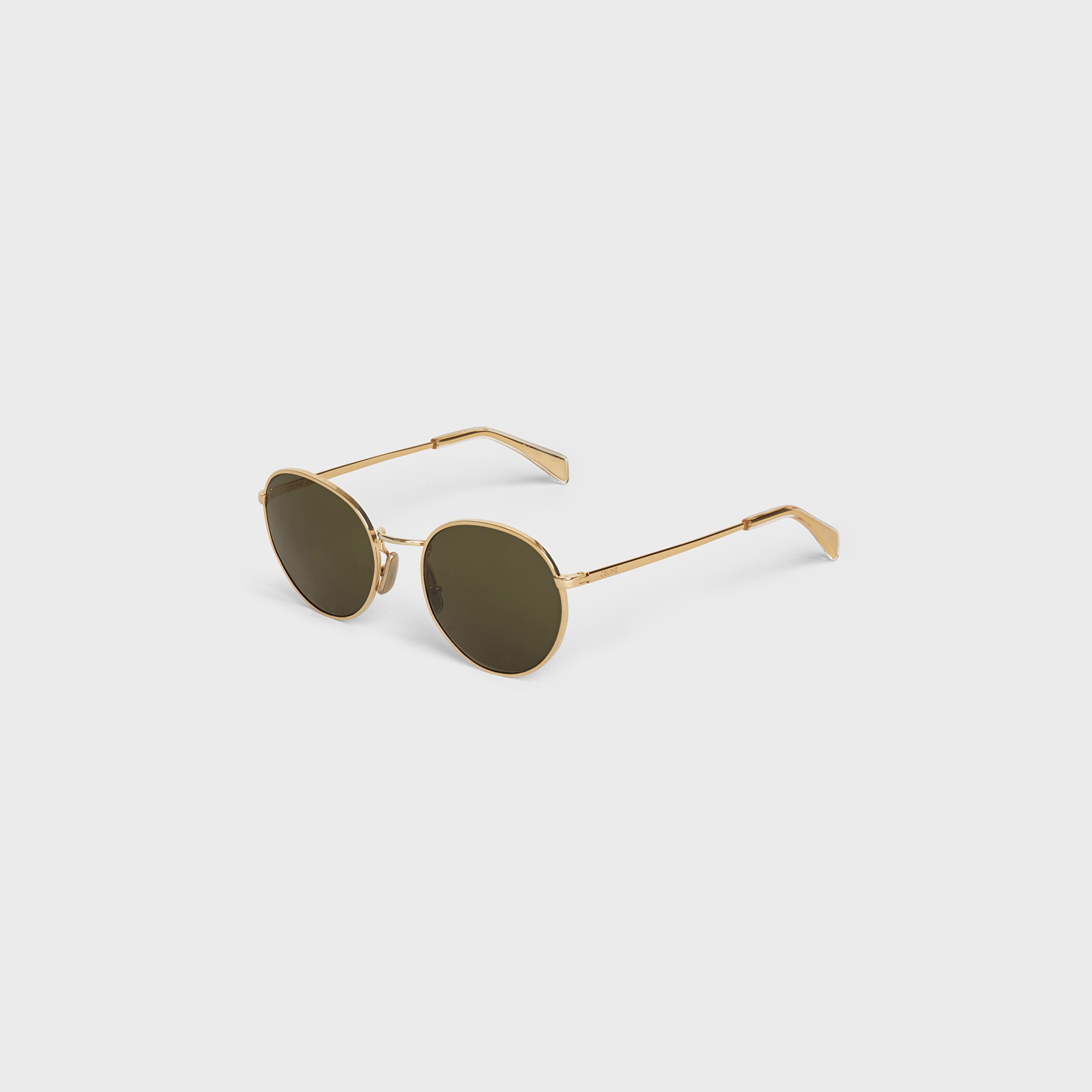 Metal Frame 06 Sunglasses in Metal with Mineral Glass Lenses - 2
