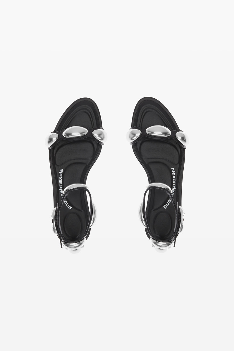 dome goatskin leather sandal 6