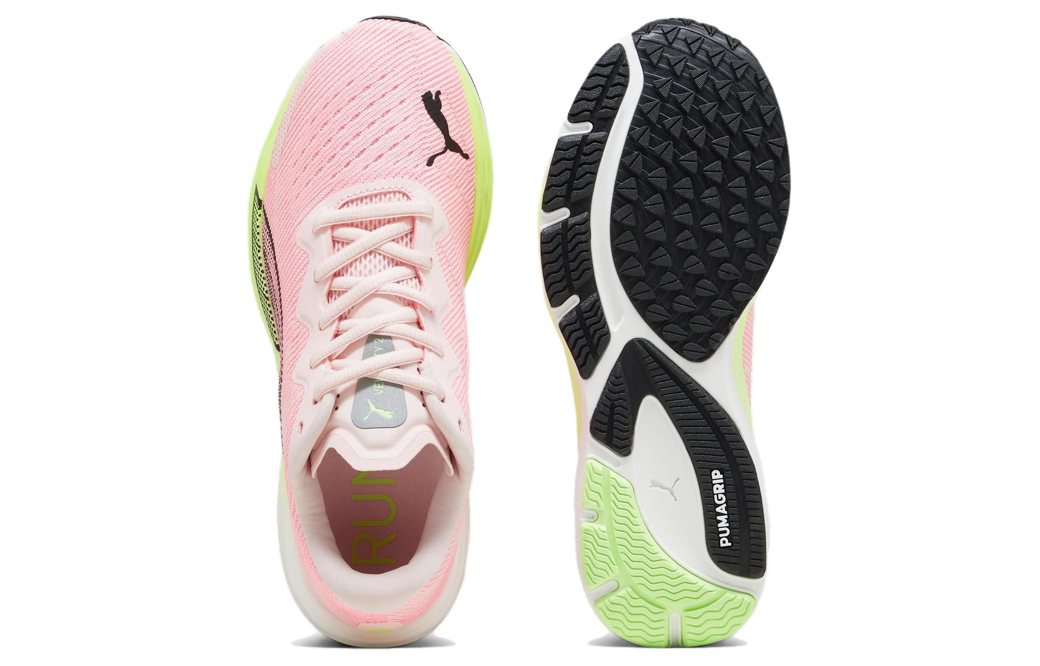 (WMNS) PUMA Velocity Nitro 2 Running Shoes 'Pink White' 376262-20 - 4