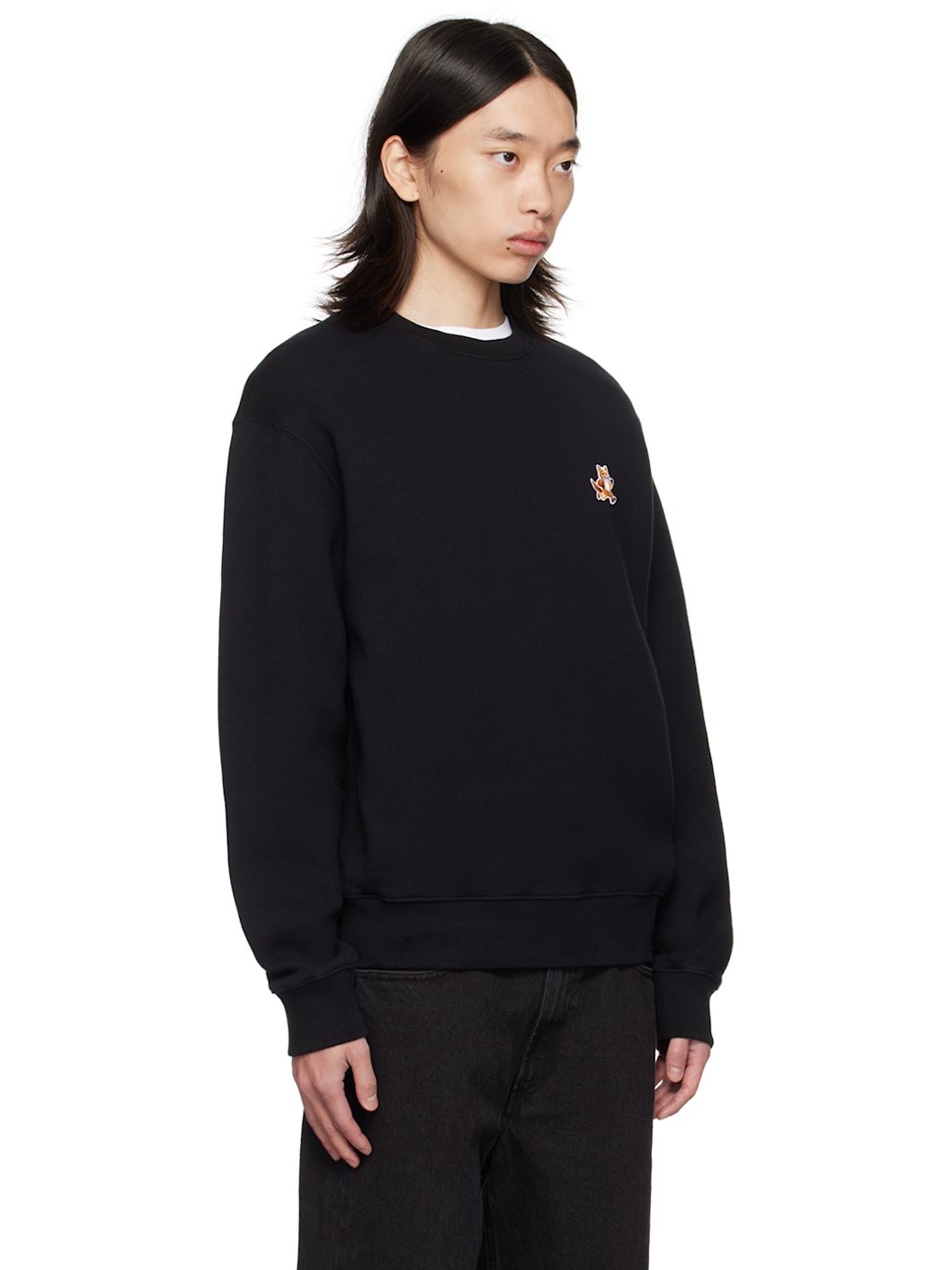 Black Speedy Fox Comfort Sweatshirt - 2