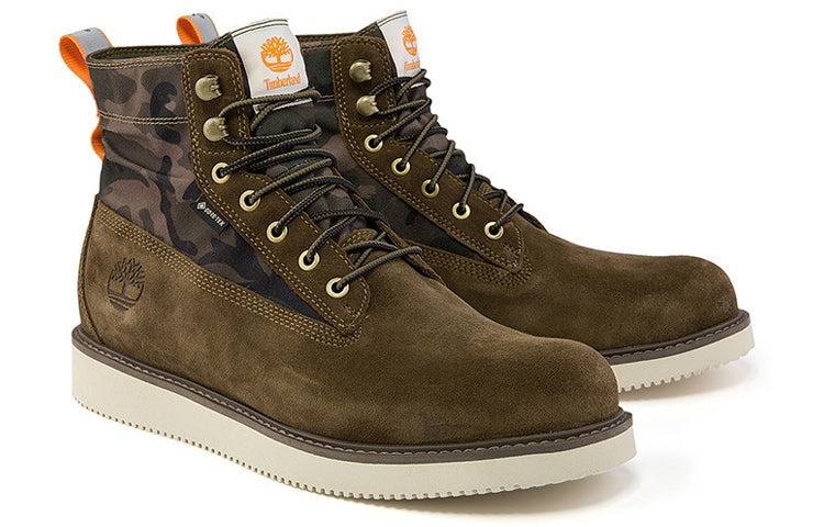 Timberland Vibram 6 Inch Premium Wide Fit Boots 'Olive Green' A41ZX - 4