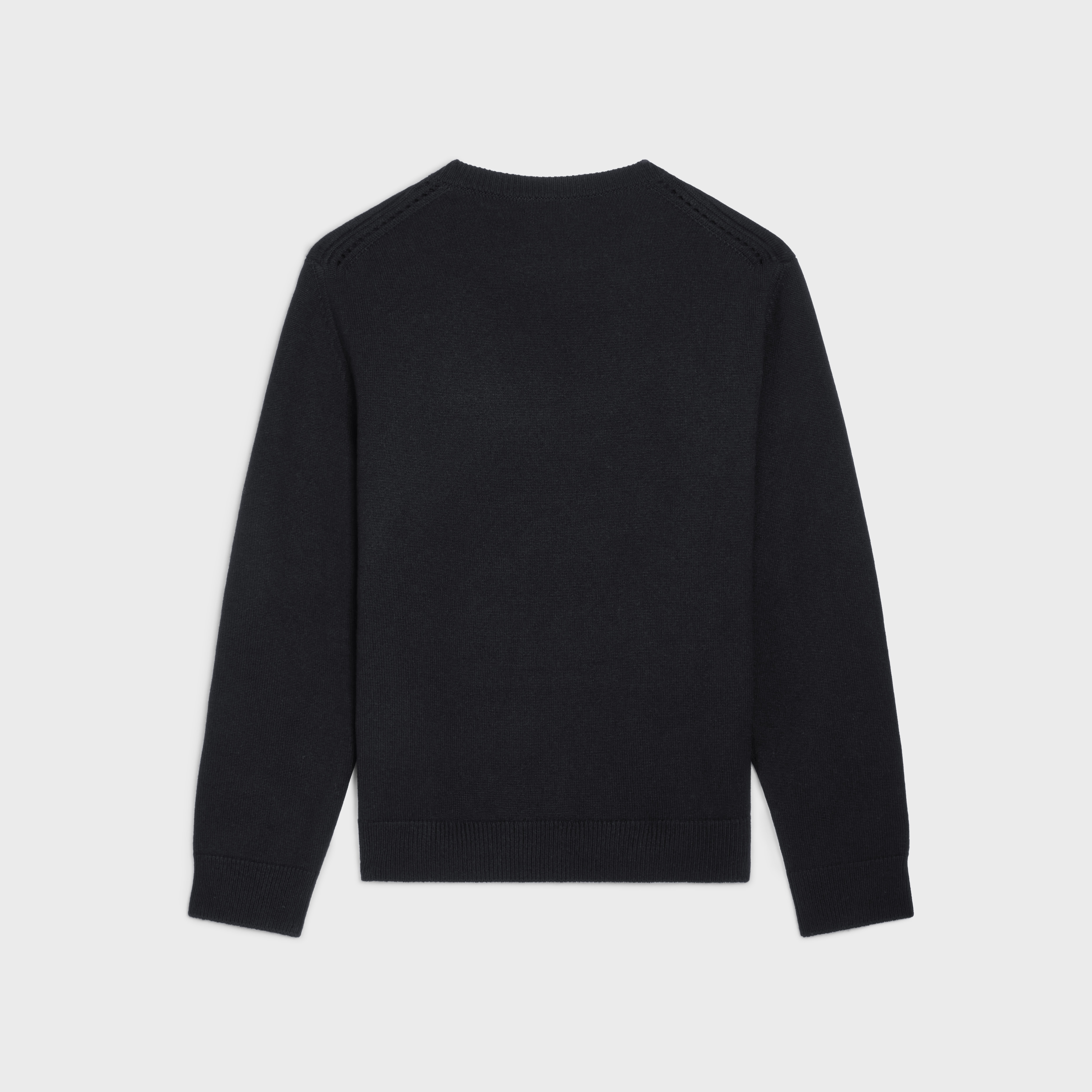 CREW NECK SWEATER IN HERITAGE CASHMERE - 2