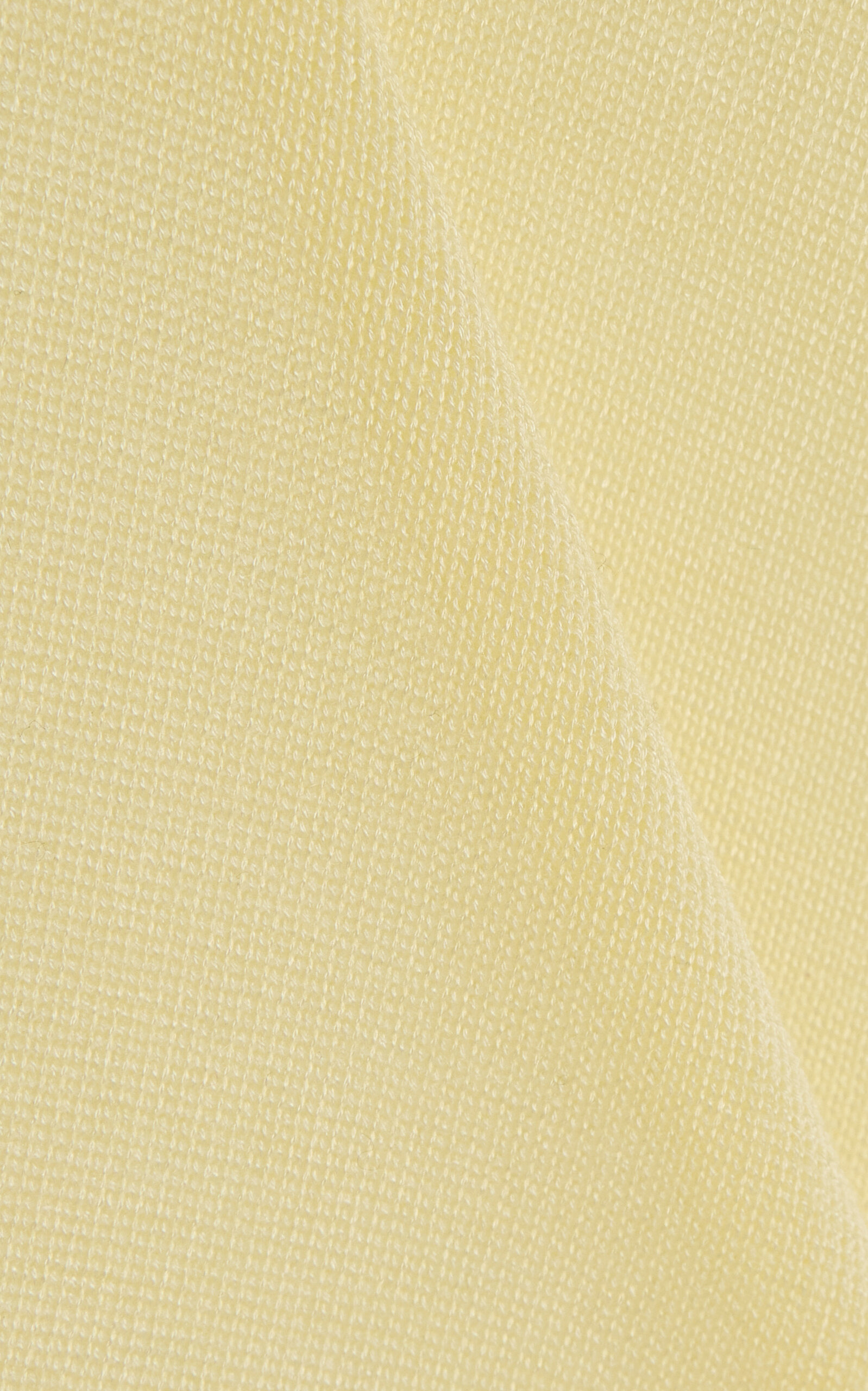 Stretch-Cashmere Turtleneck Top yellow - 5
