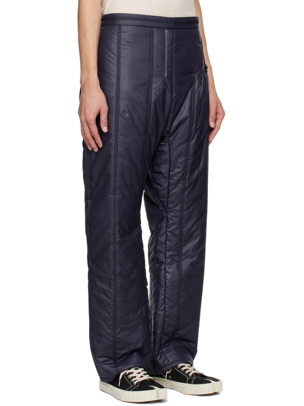 Gray Puffed Trousers - 2