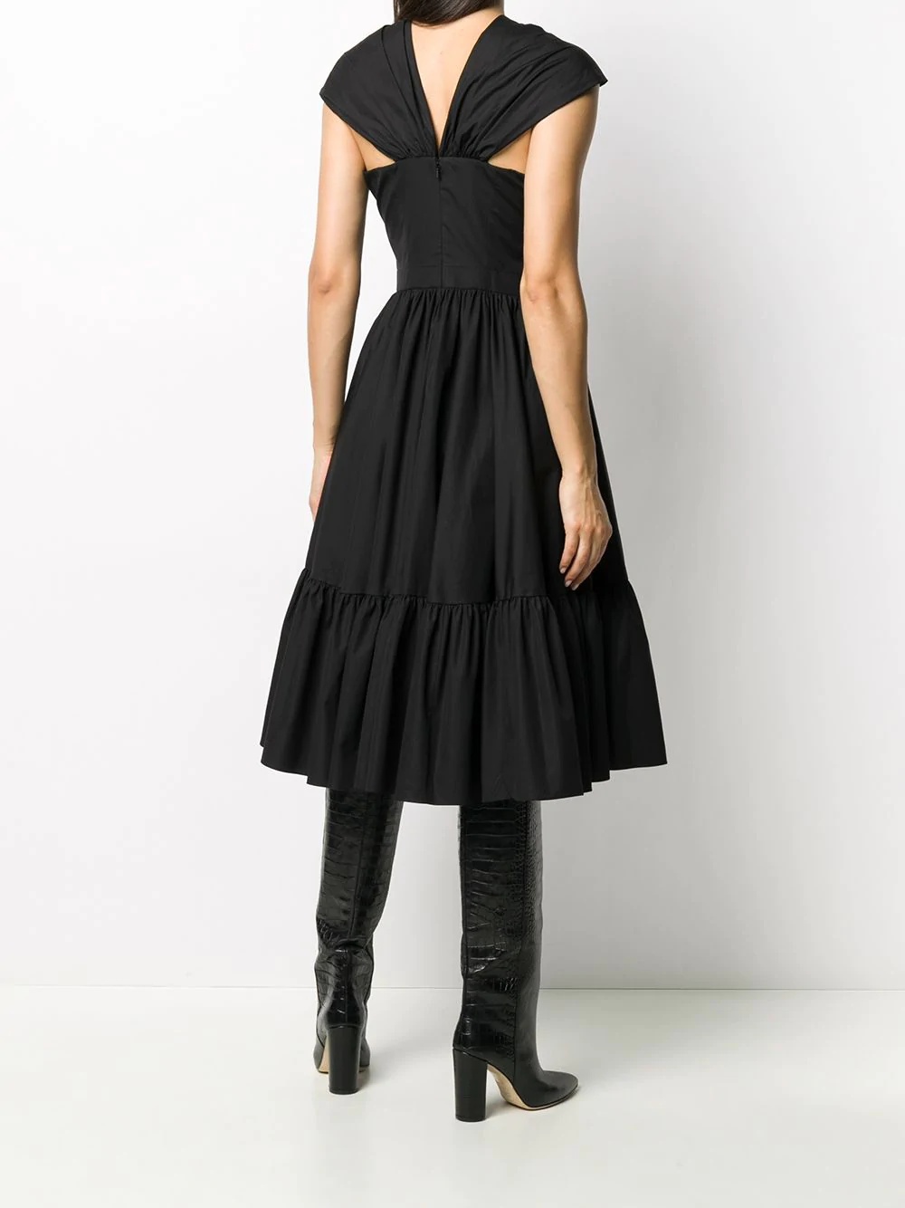 sleeveless long dress  - 4