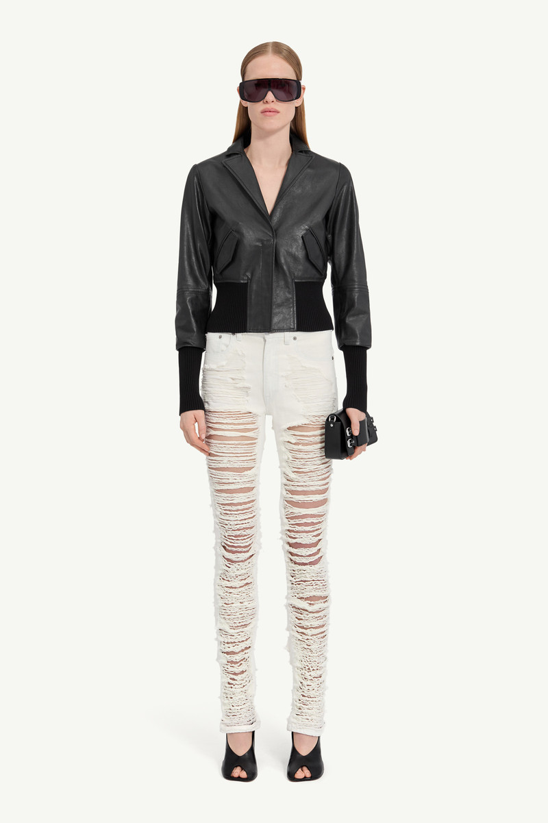 MM6 Maison Margiela Shredded Jeans outlook