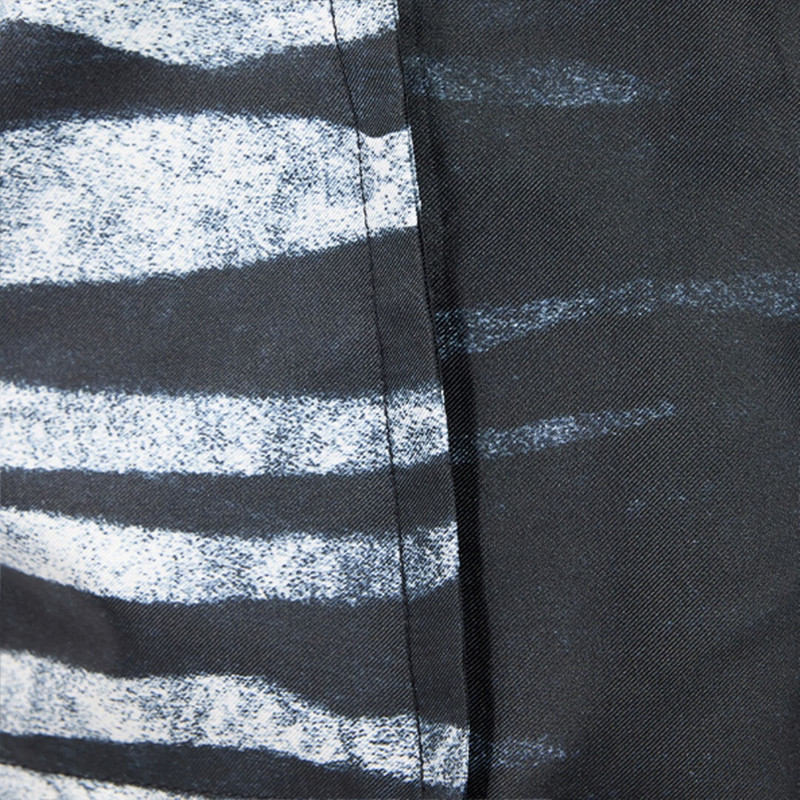 Short Silk Dress With Zebra Print 5