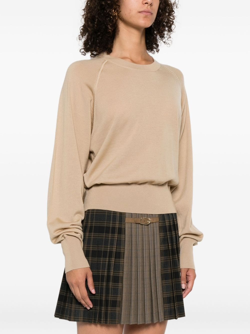 raglan-sleeve top - 3