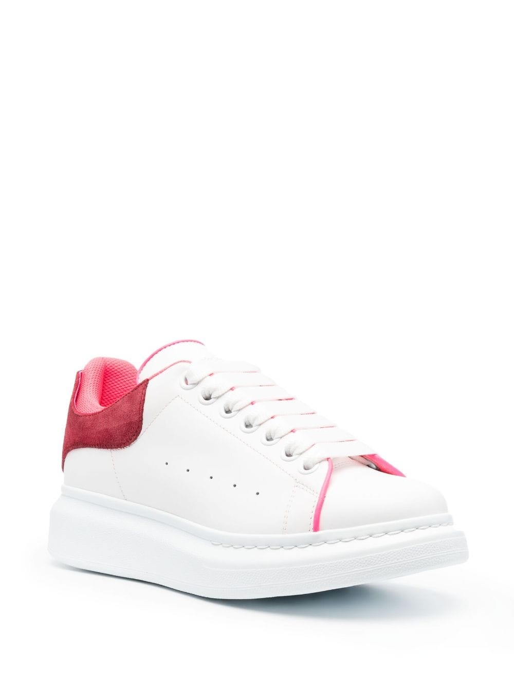 lace-up low-top sneakers - 2