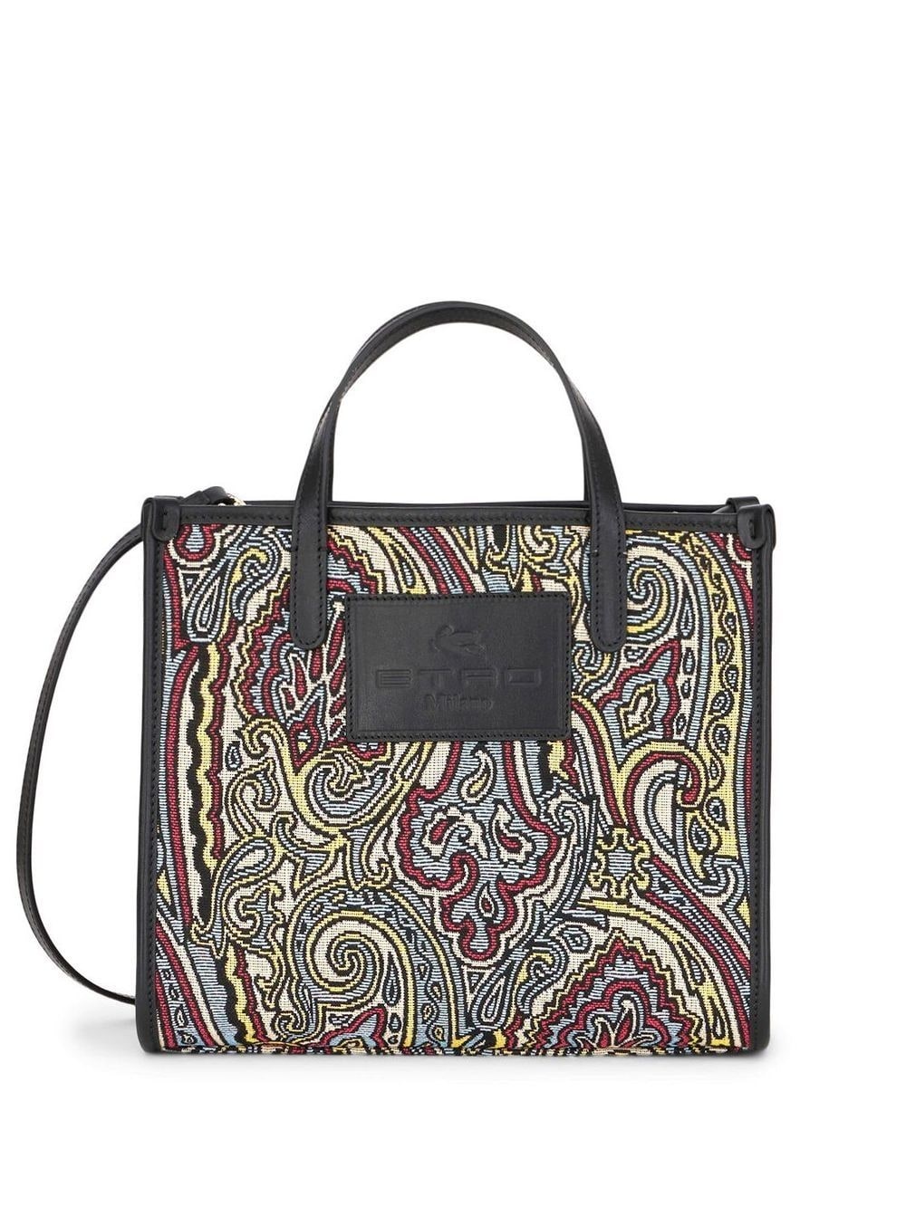 paisley-print tote bag - 1