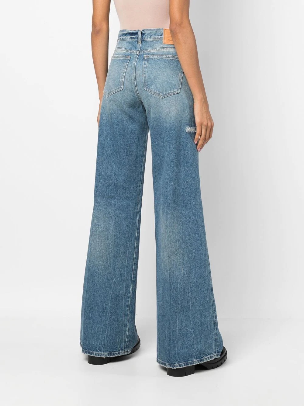 1978 flared denim jeans - 4