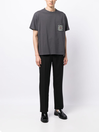 BODE logo-embroidered cotton T-shirt outlook