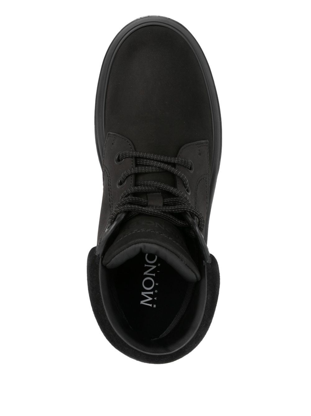 lace-up rubber-sole boots - 4