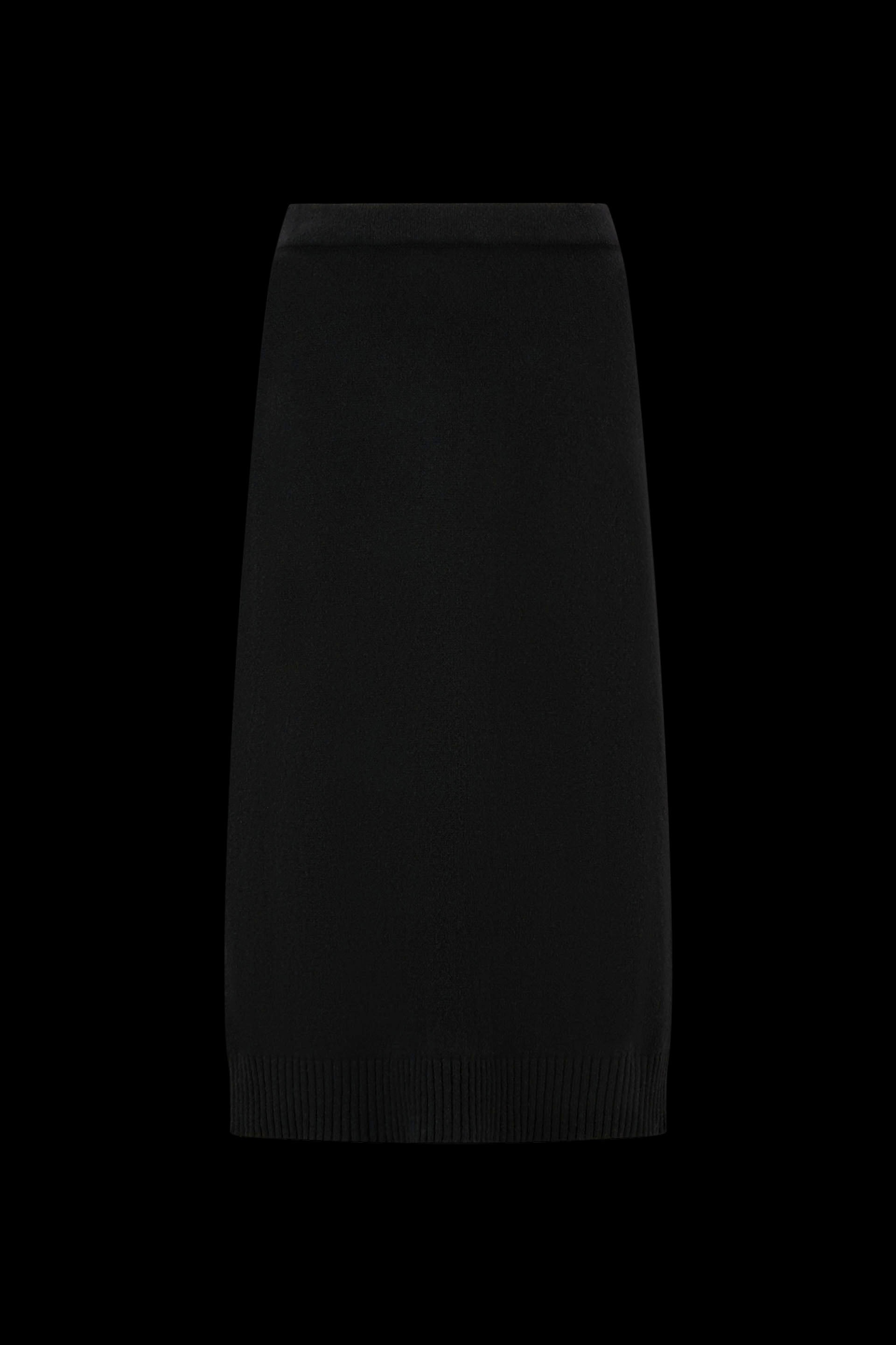 Mohair Blend Midi Skirt - 1