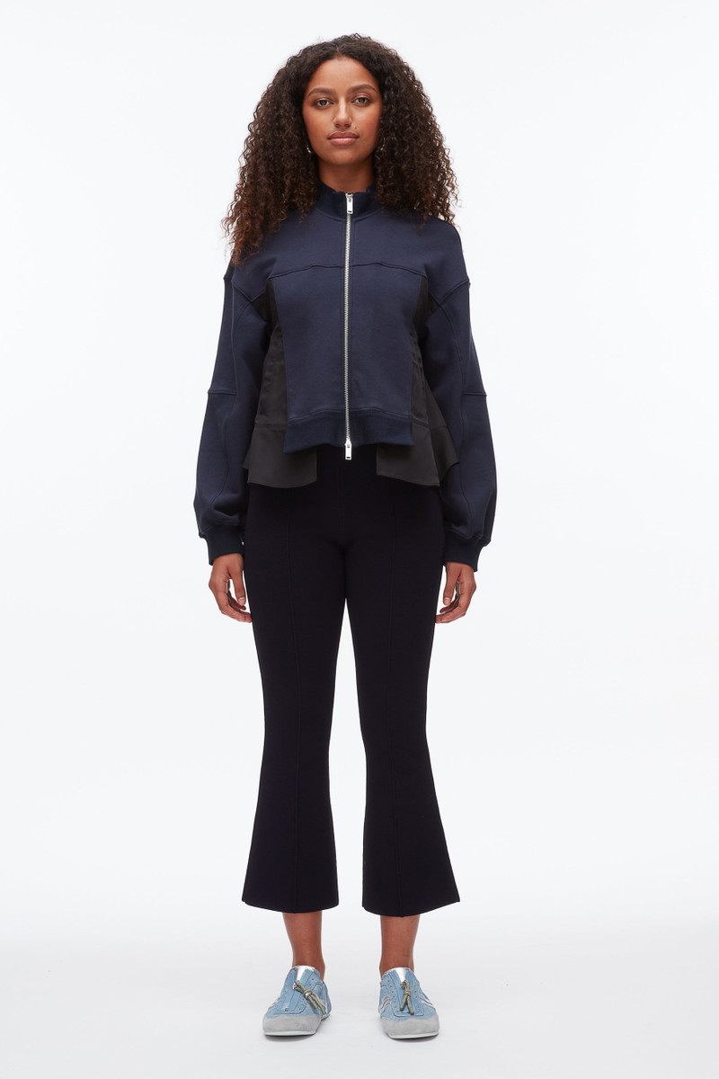 3.1 Phillip Lim Terry Hybrid Zip Up outlook