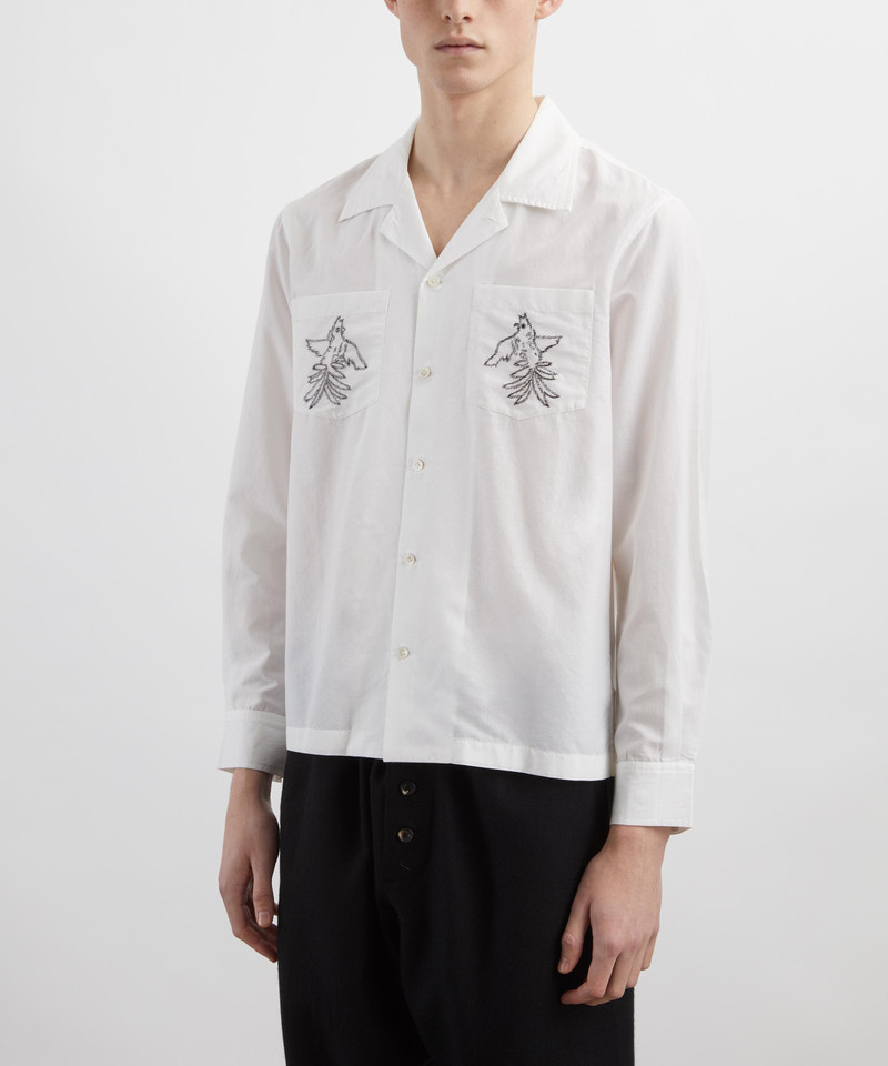 BODE Cockatoo Cotton-Silk Shirt outlook