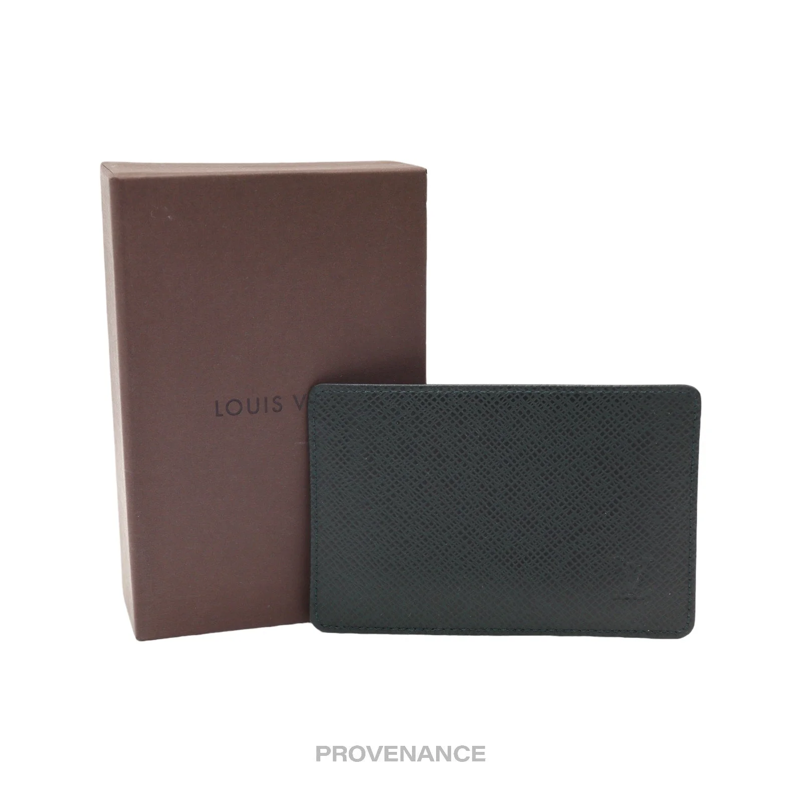 Louis Vuitton Card Holder Wallet - Taiga Epicea Leather - 1