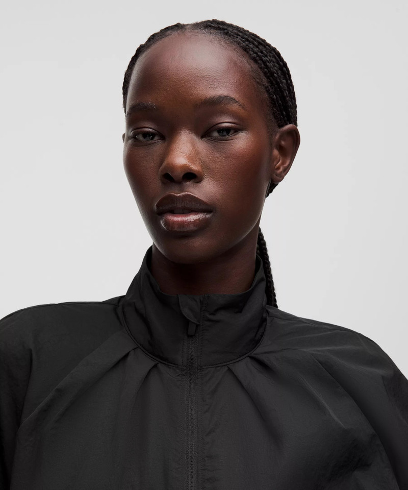 Lightweight Pleated Track Jacket 4