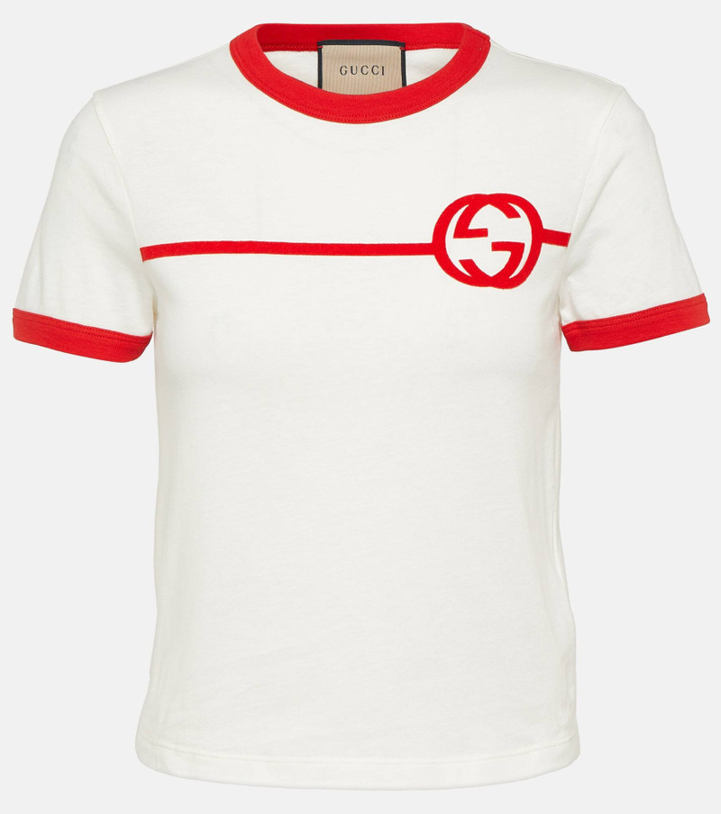 Interlocking G cotton jersey T-shirt - 1