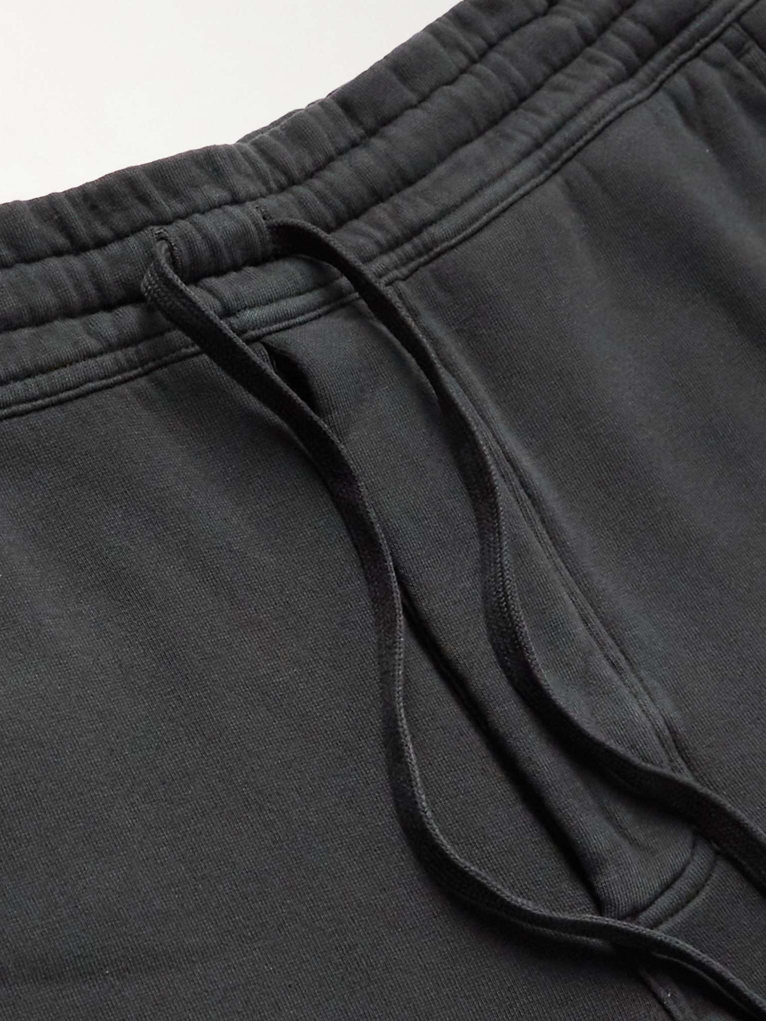 Tapered Garment-Dyed Cotton-Jersey Sweatpants - 3