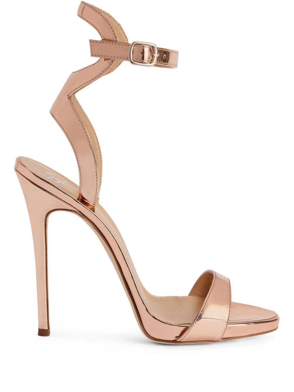 Gwyneth 120mm metallic sandals - 1