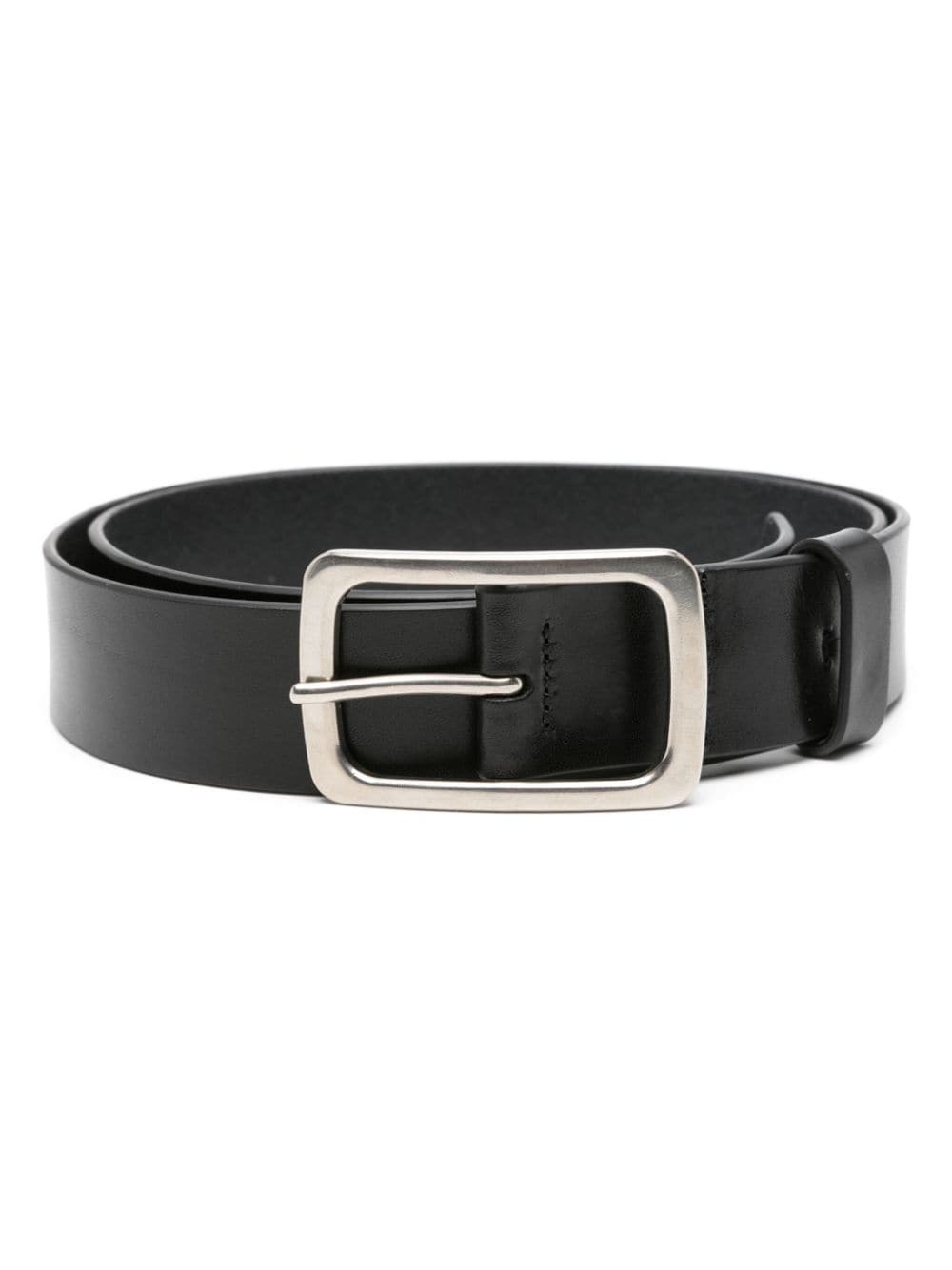 classic leather belt - 1