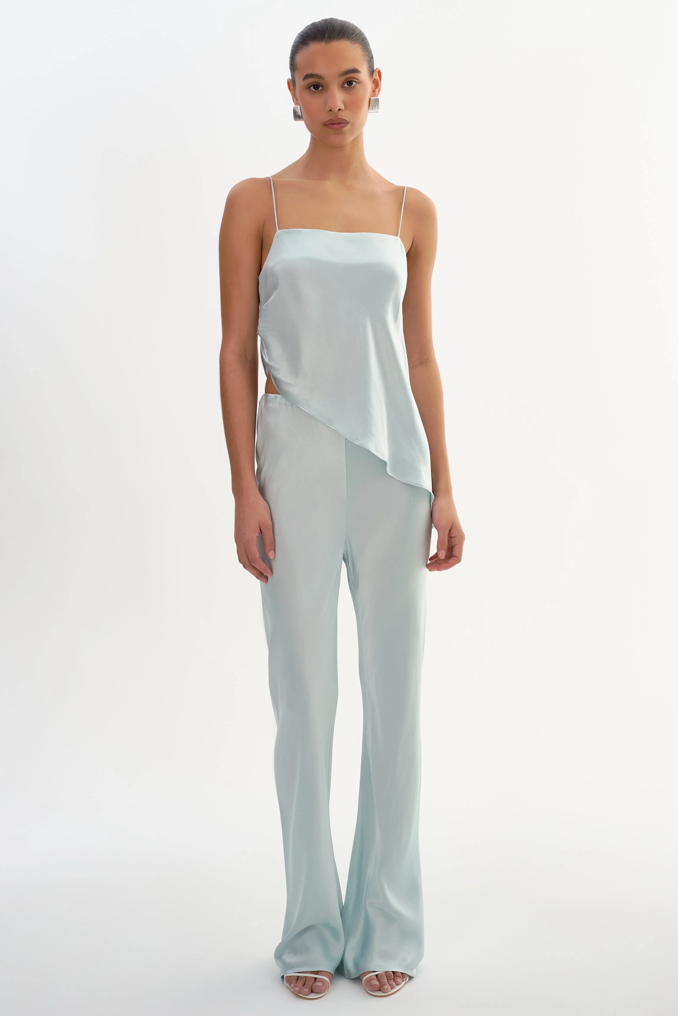 SOLANGE | Asymmetric Satin Cami - 1