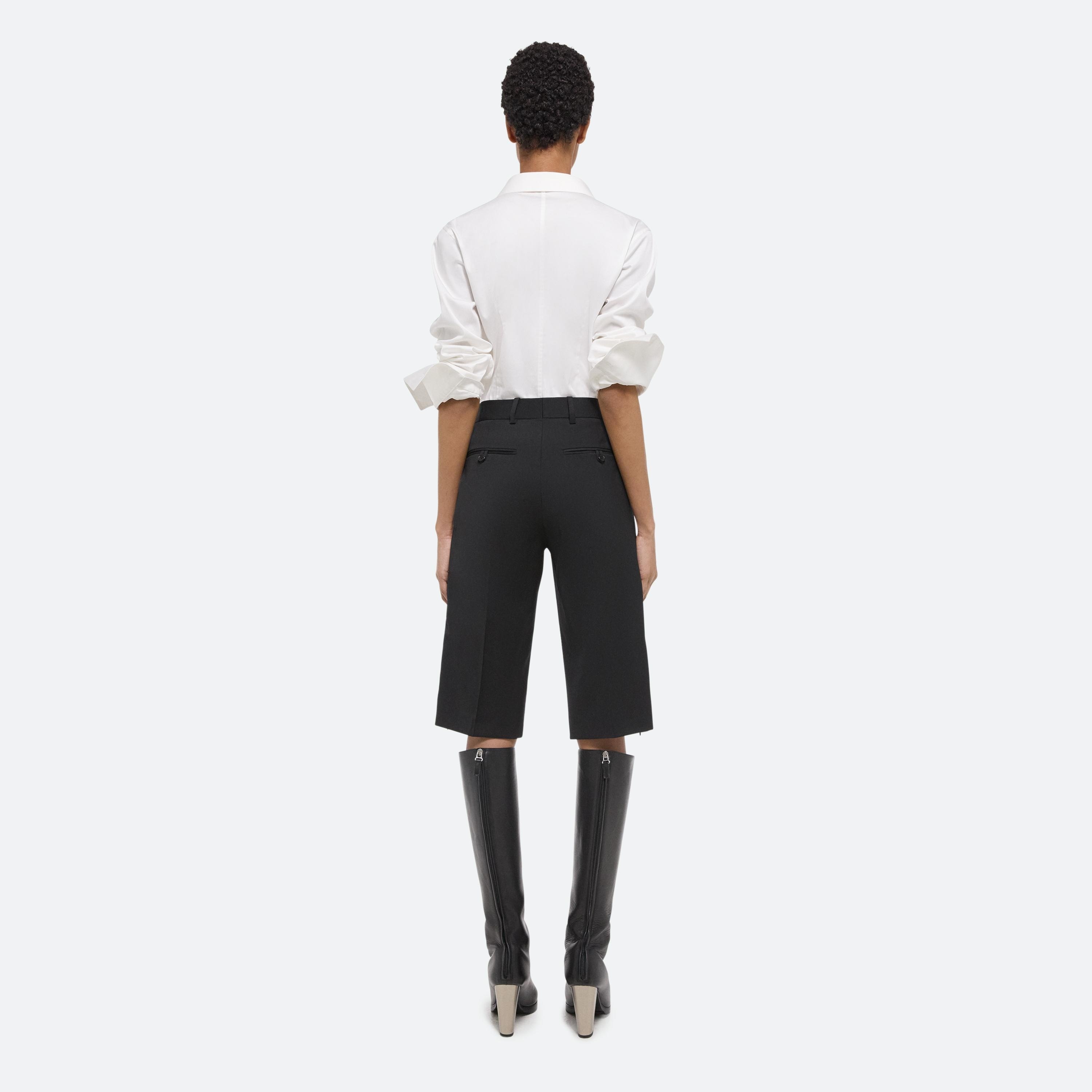VIRGIN WOOL CAR SHORT - 5