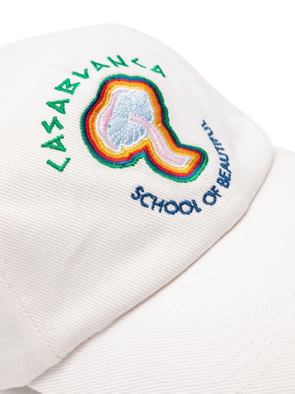 Rainbow Mushroom embroidered cap - 2