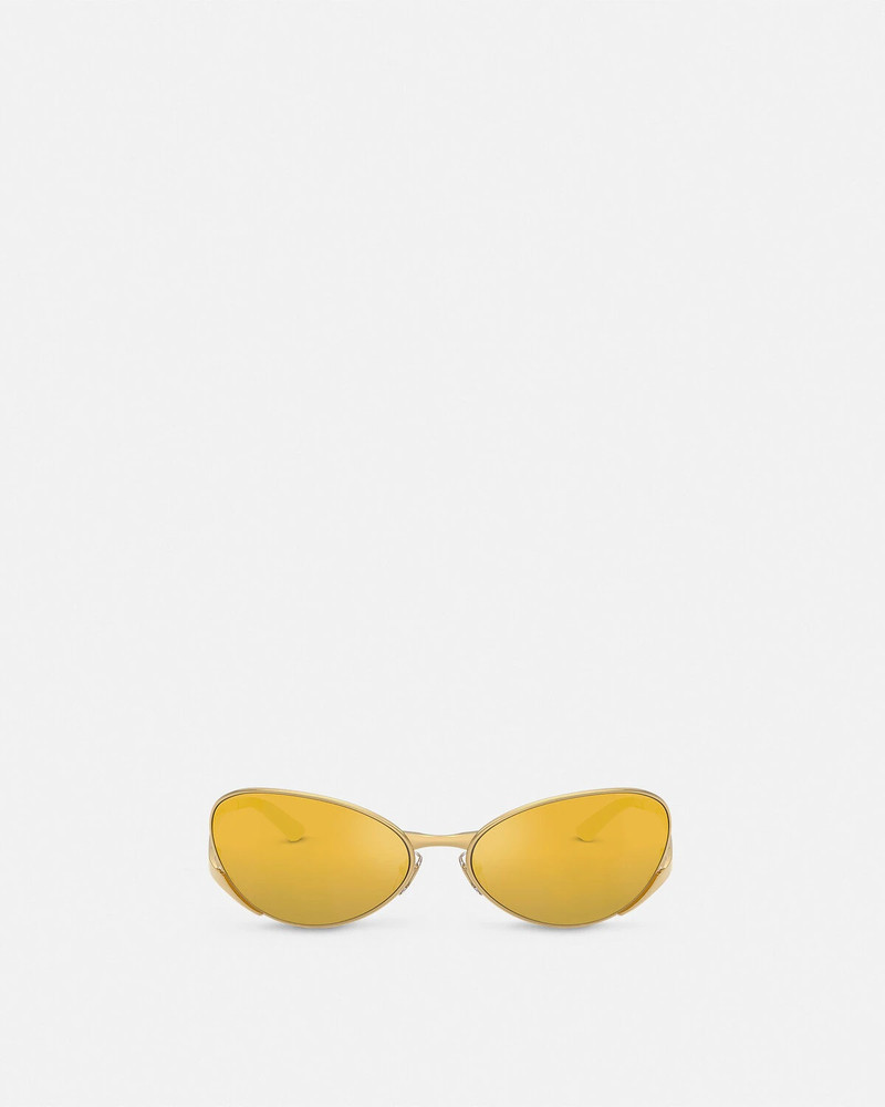VERSACE Signature Oval Sunglasses outlook