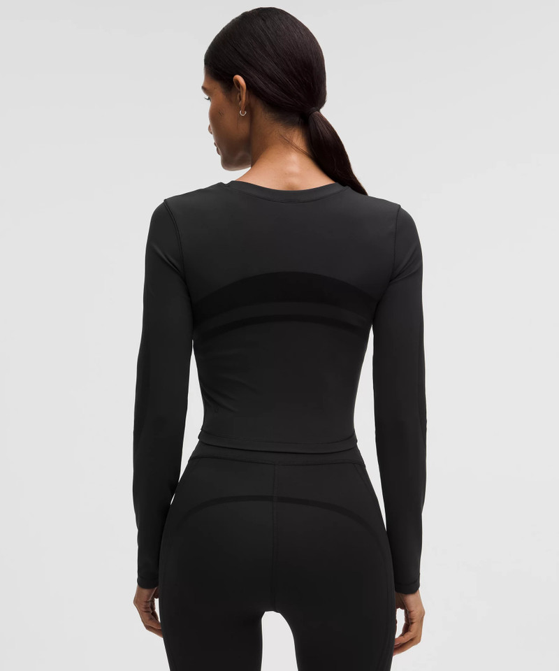 Wunder Train Cropped Long-Sleeve Shirt *Flocked 3