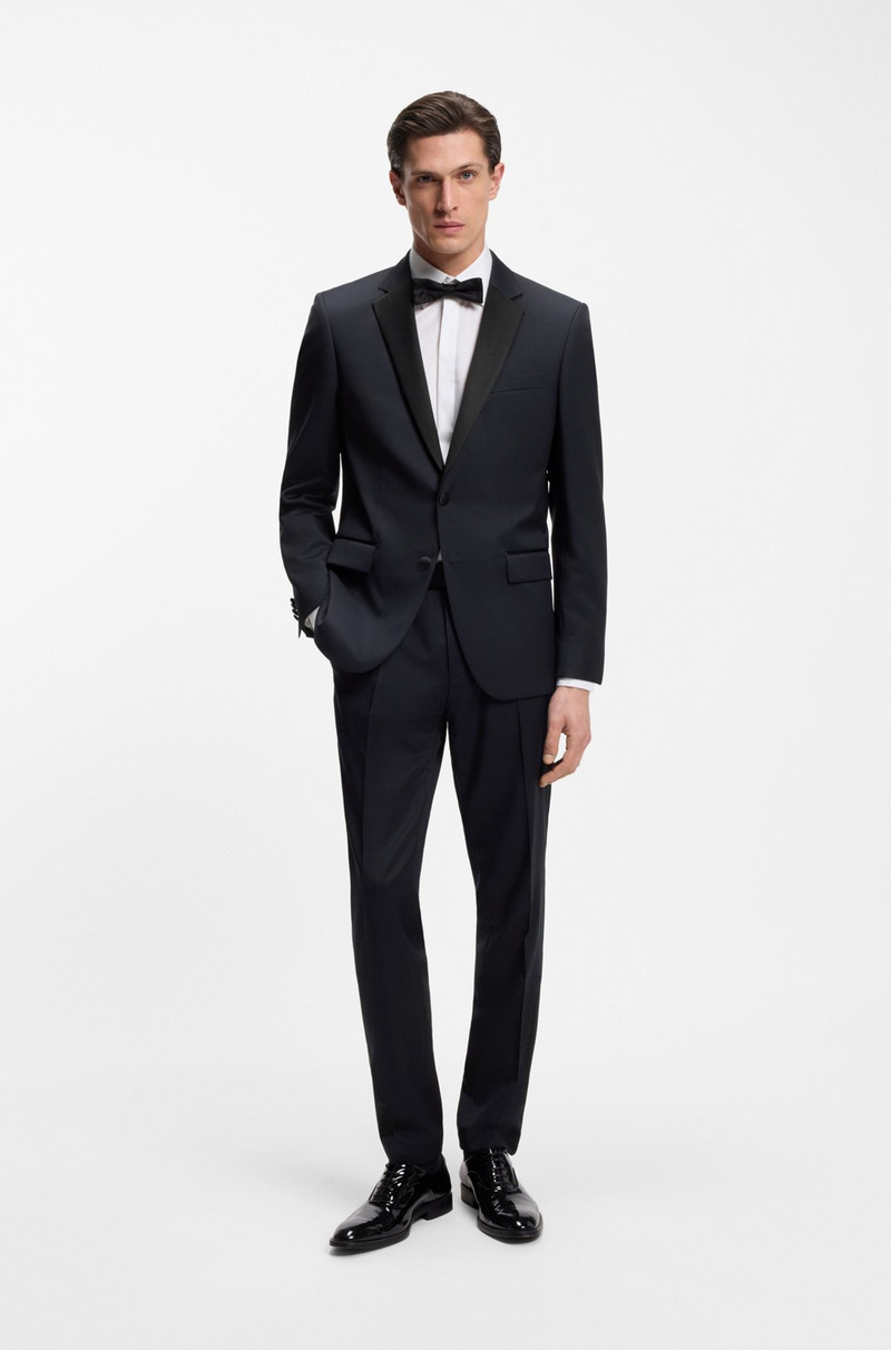 BOSS TUXEDO JACKET IN VIRGIN-WOOL SERGE outlook