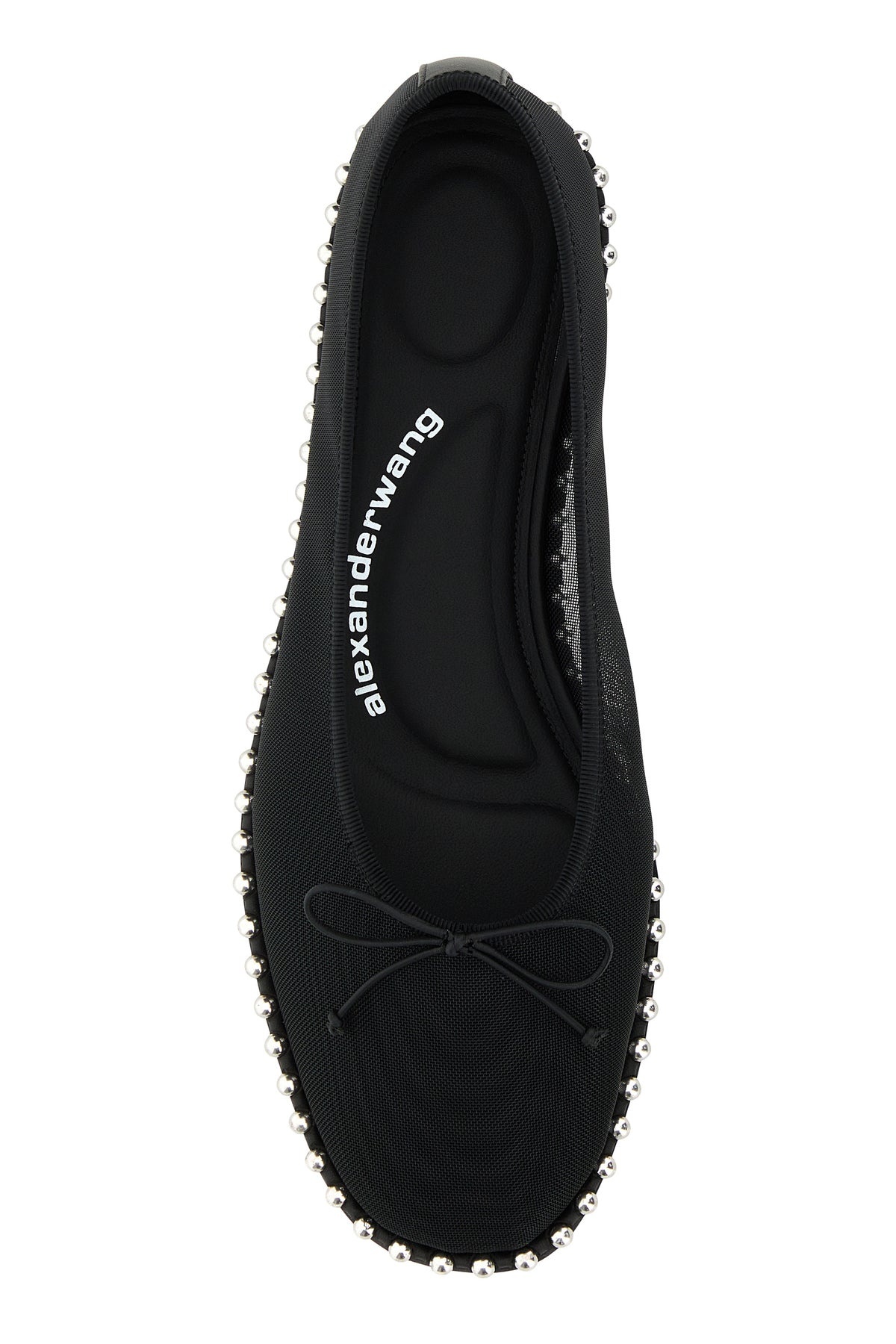Black mesh Lina ballerinas - 4