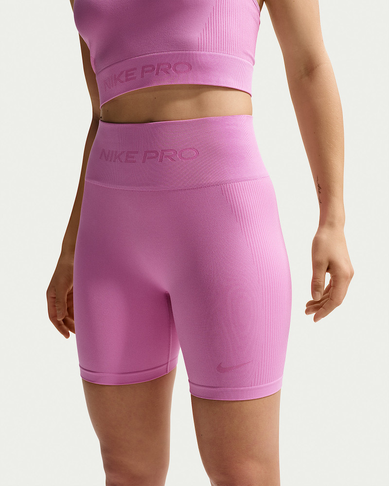 Nike Nike Pro Seamless Women's Dri-FIT High-Waisted 5" Biker Shorts outlook