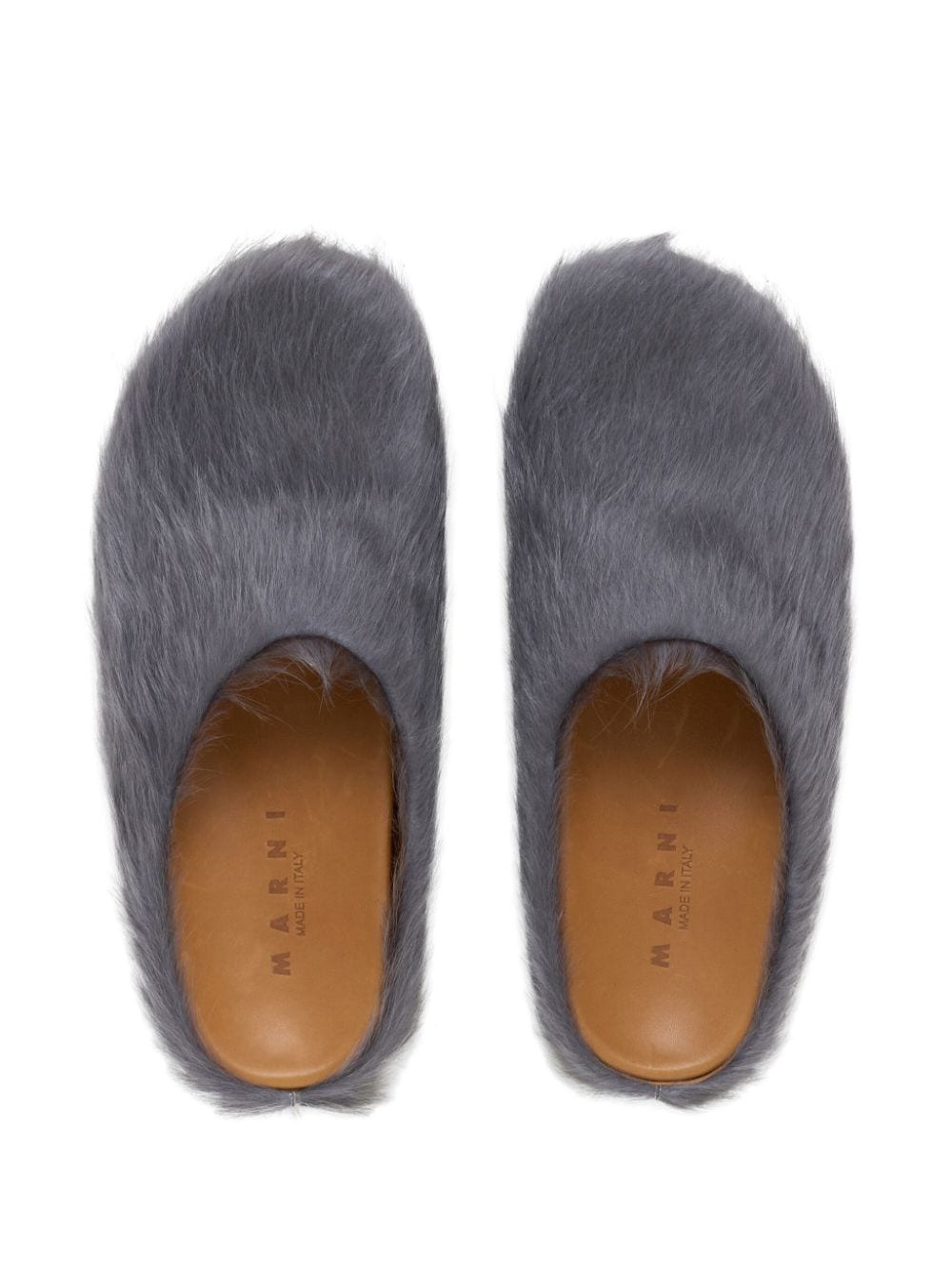 Fussbett calf-hair clogs - 4