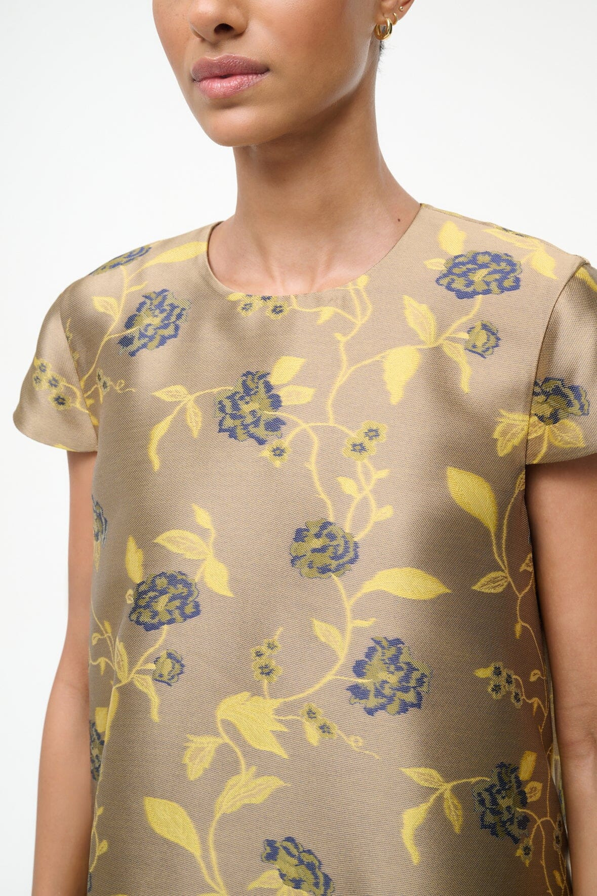 STAUD MIA DRESS VINTAGE FLORAL - 6