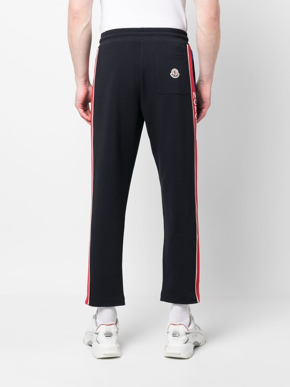 rear logo-patch track pants - 4