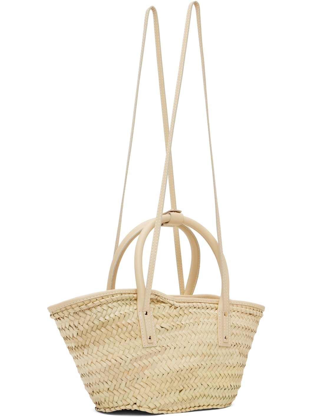 Beige Les Classiques 'The small Soli basket' Tote - 3