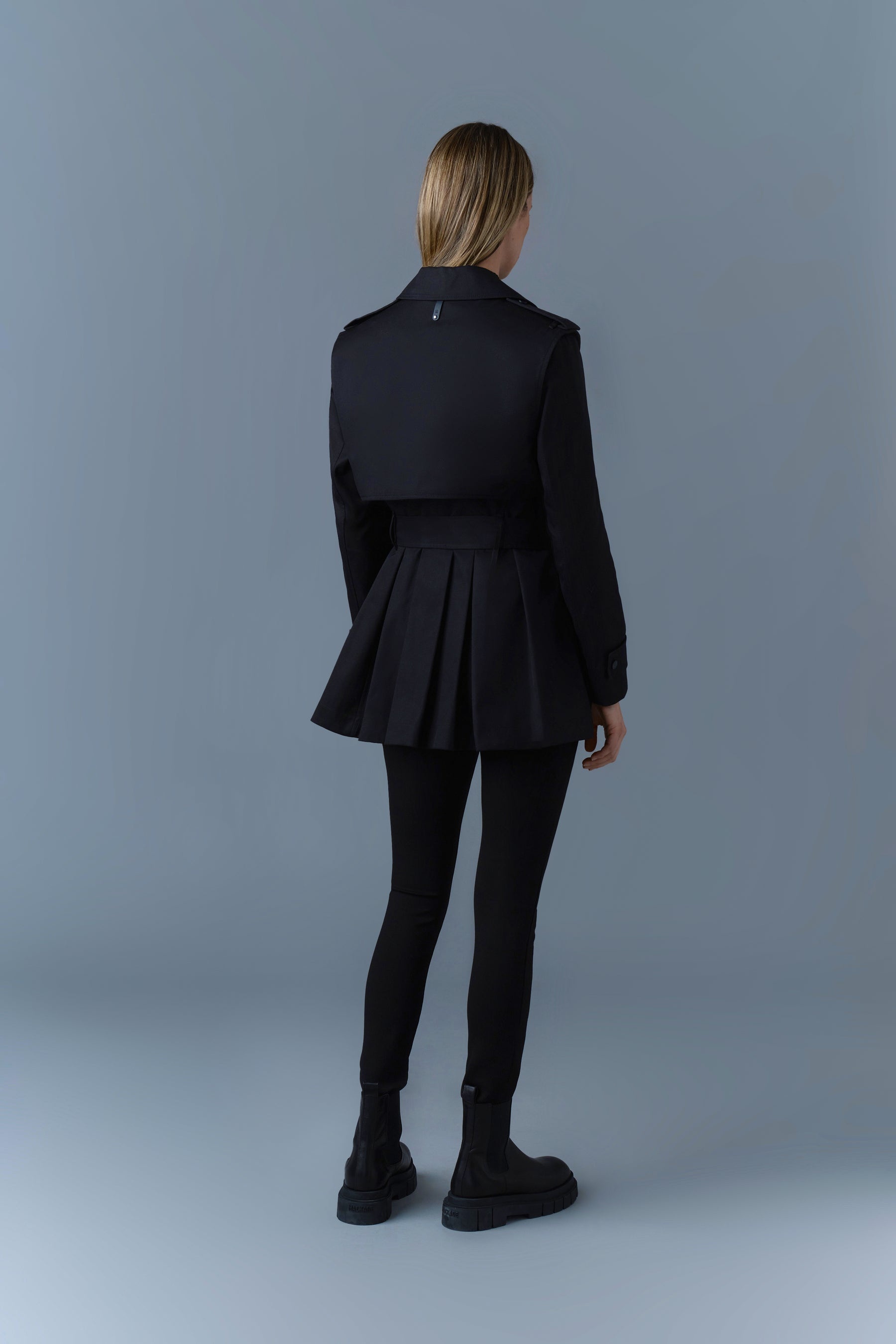 ADVA Mid-Length Buckled Belt Trench - 3
