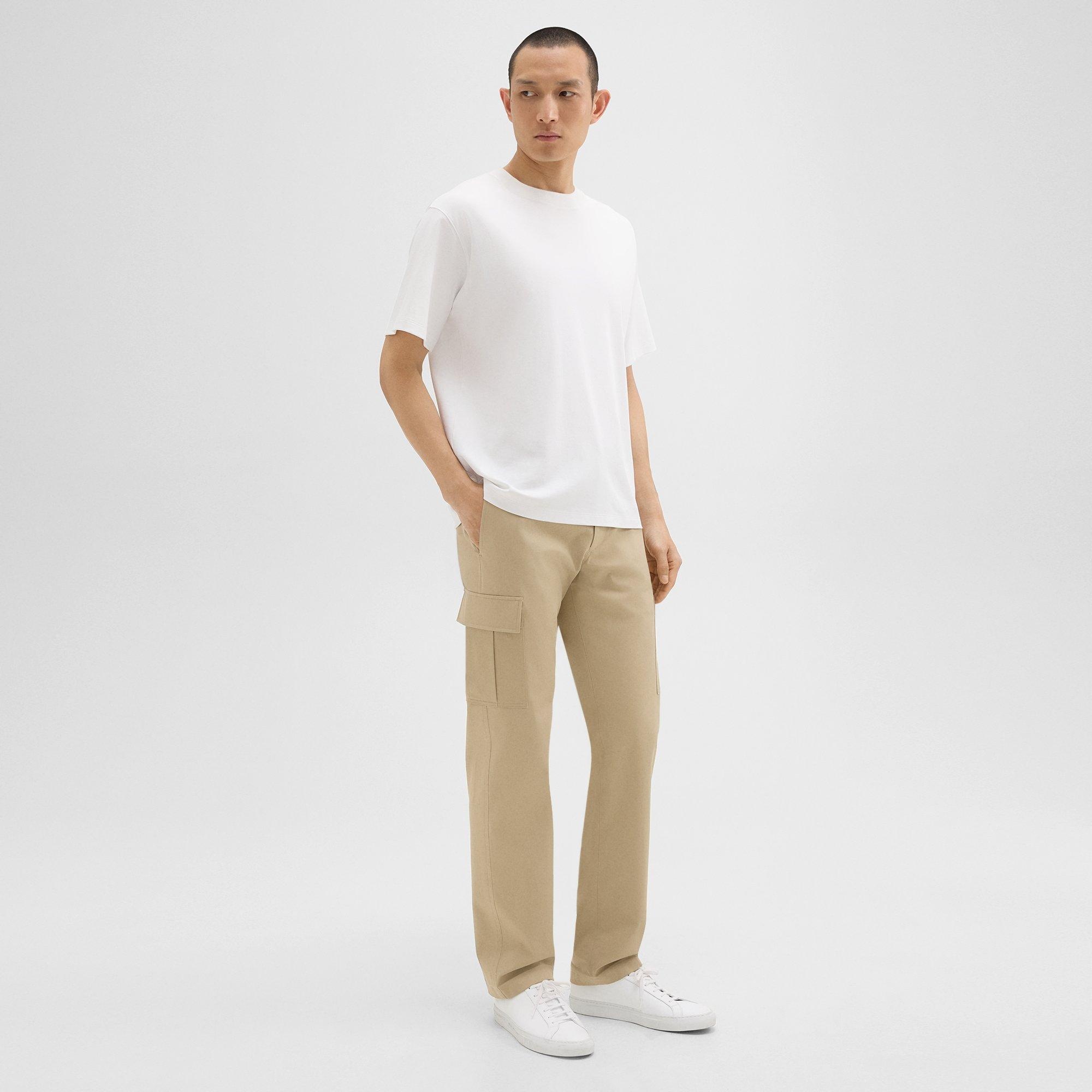 Straight Cargo Pant in Stretch Cotton Twill - 3
