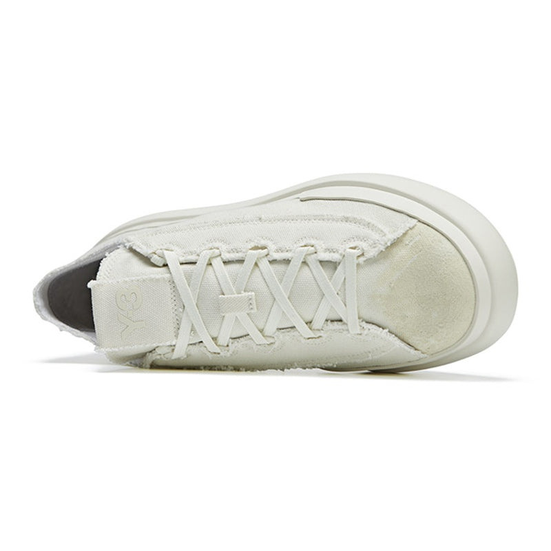 Y-3 adidas Y-3 Nizza Low 'Worn-In - Off White' ID2923 outlook