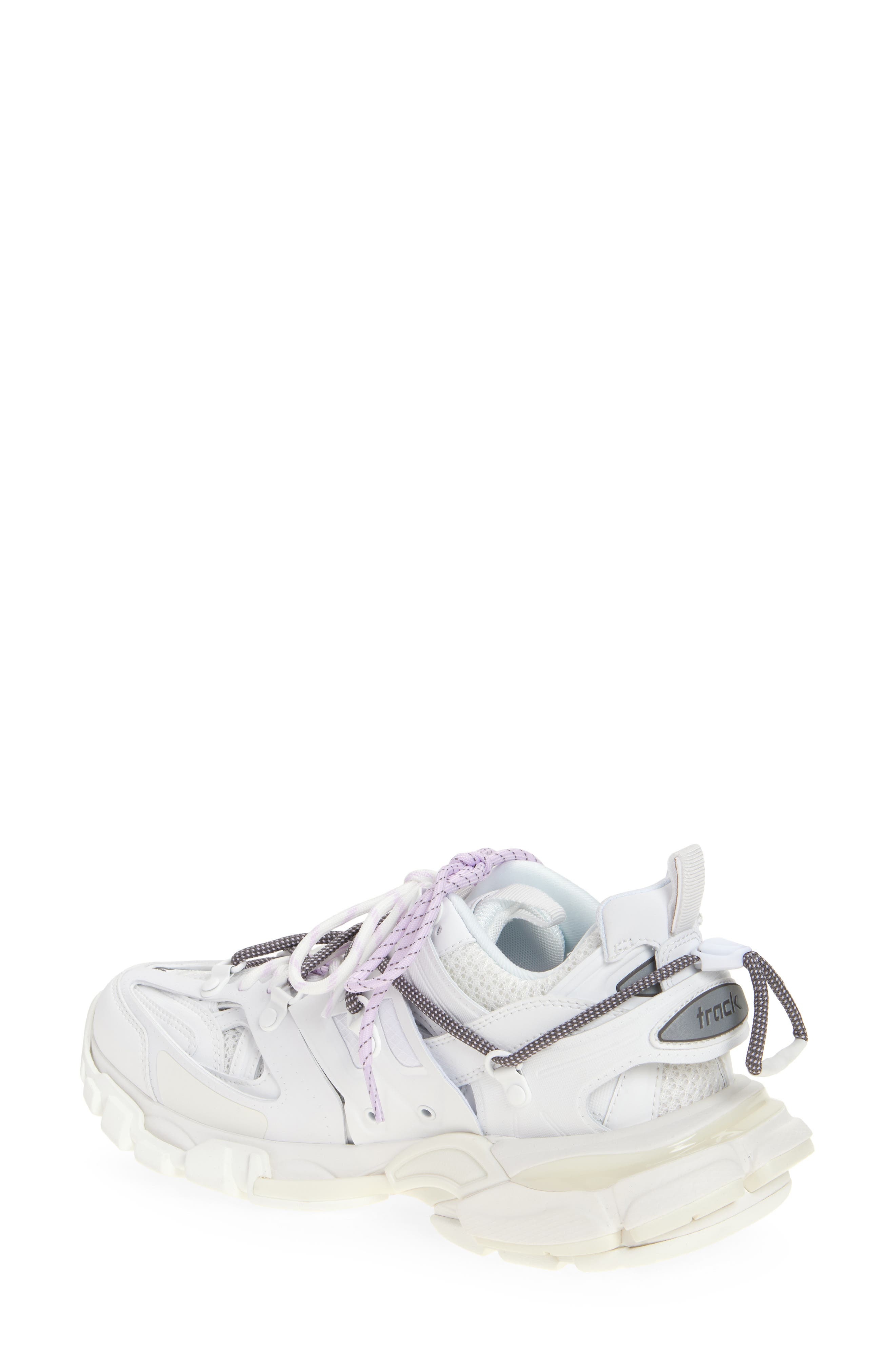 Balenciaga Track Trail Sneaker in White/Lilac at Nordstrom - 2