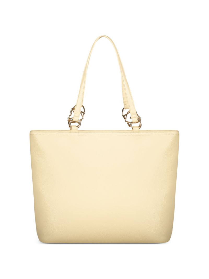 Moschino logo-plaque tote bag outlook