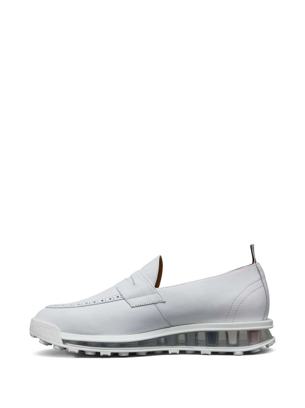leather loafer sneakers - 5