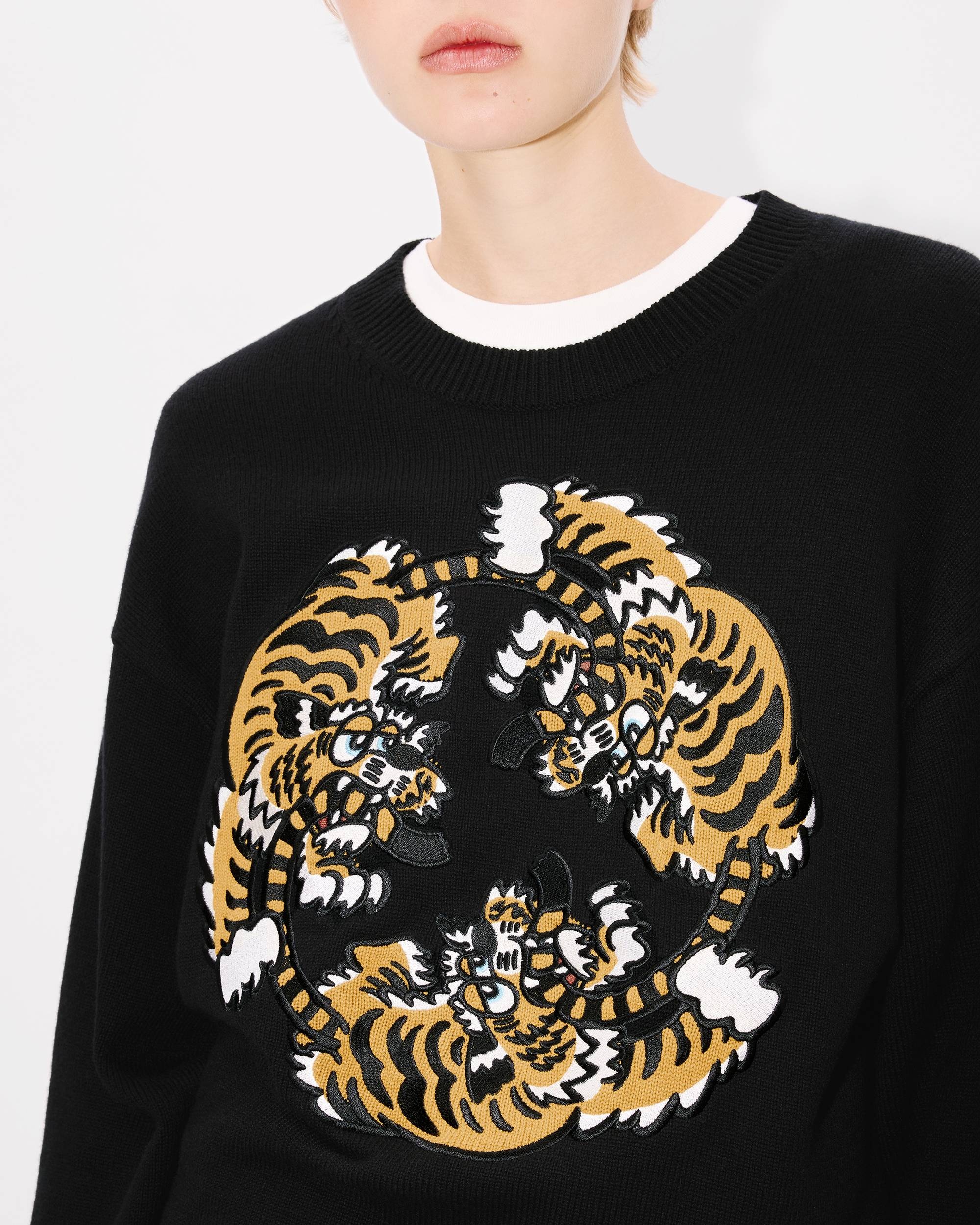 'KENZO VERDY MARKET' genderless embroidered jumper in wool and cotton - 6
