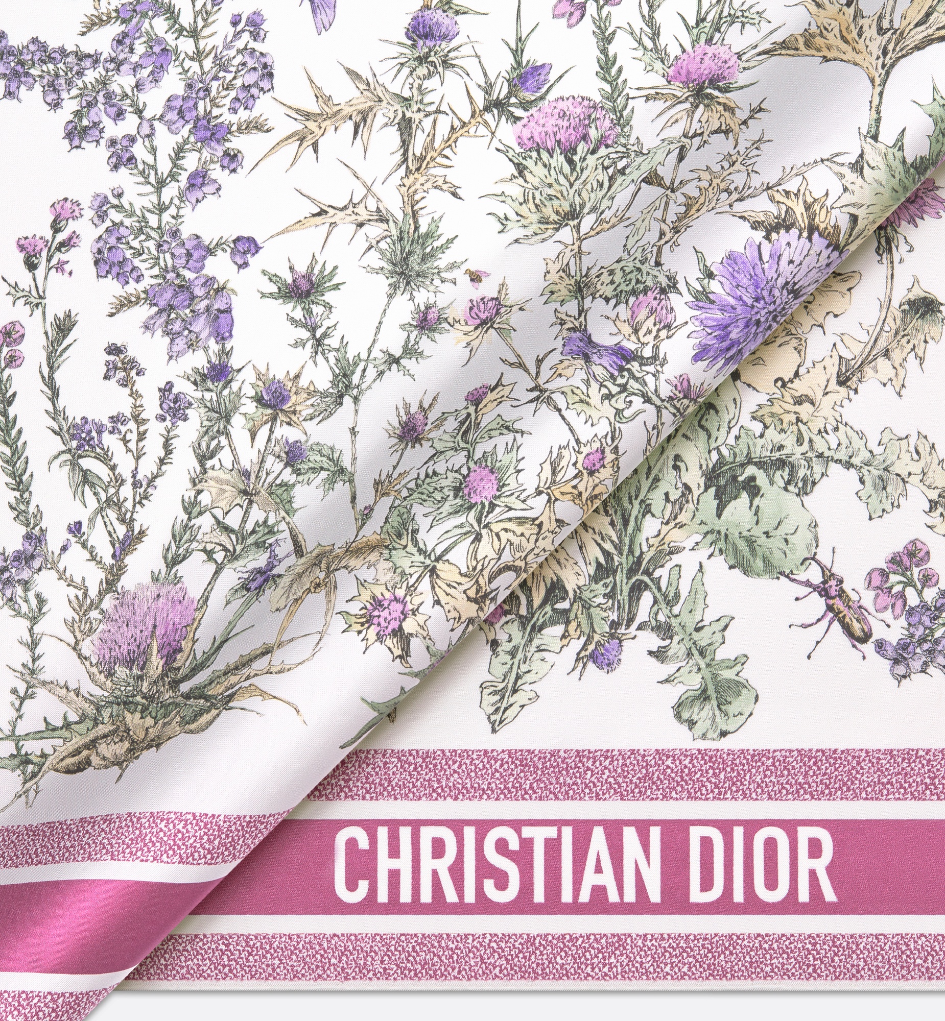 Dior Dior Chardons 90 Square Scarf | dior | REVERSIBLE