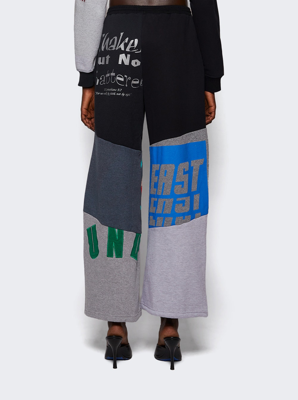 Upcycled Graphic Sweatshirts Sweatpants Magnet - 5