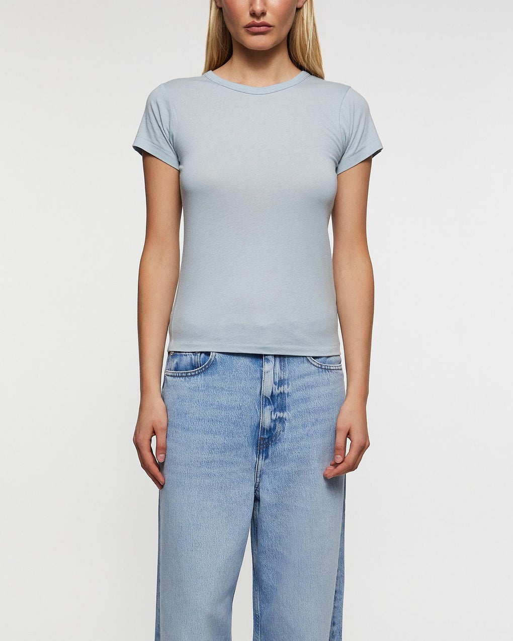 T-shirt Short Sleeve Dusty blue - 2