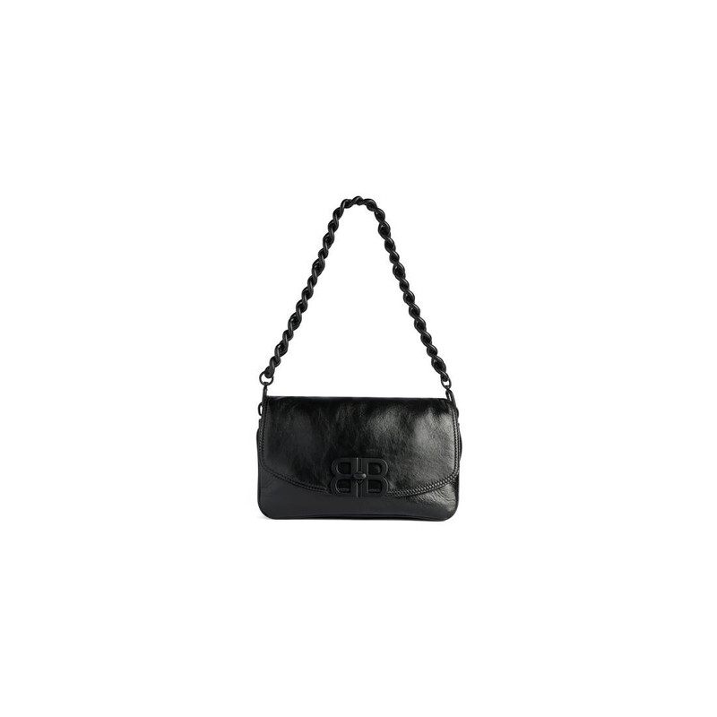Bb Soft Small Flap Bag  in Black 1